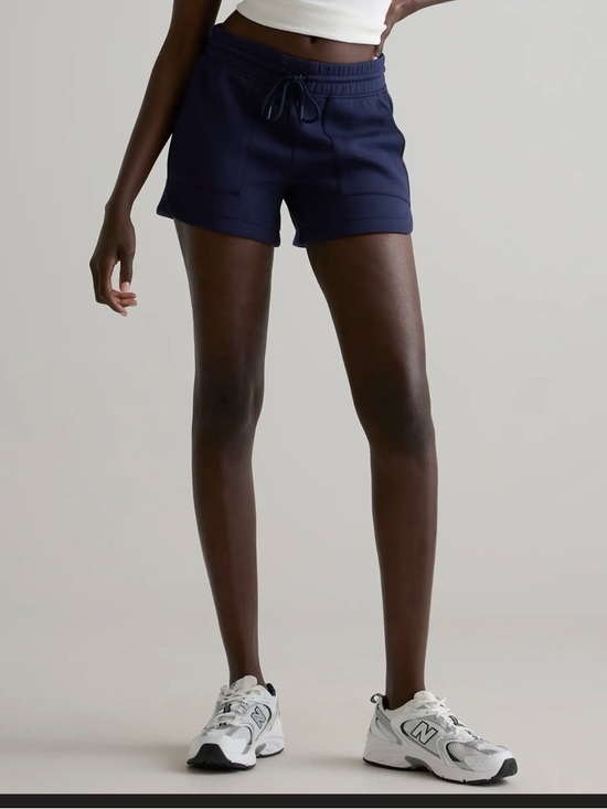 Quince Pants - Quince Navy CloudComfort Pull-On Shorts
